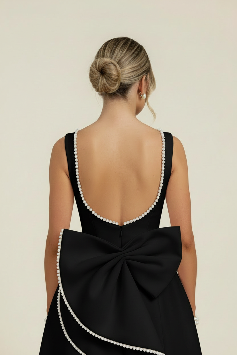 Briella Bow Mini Dress