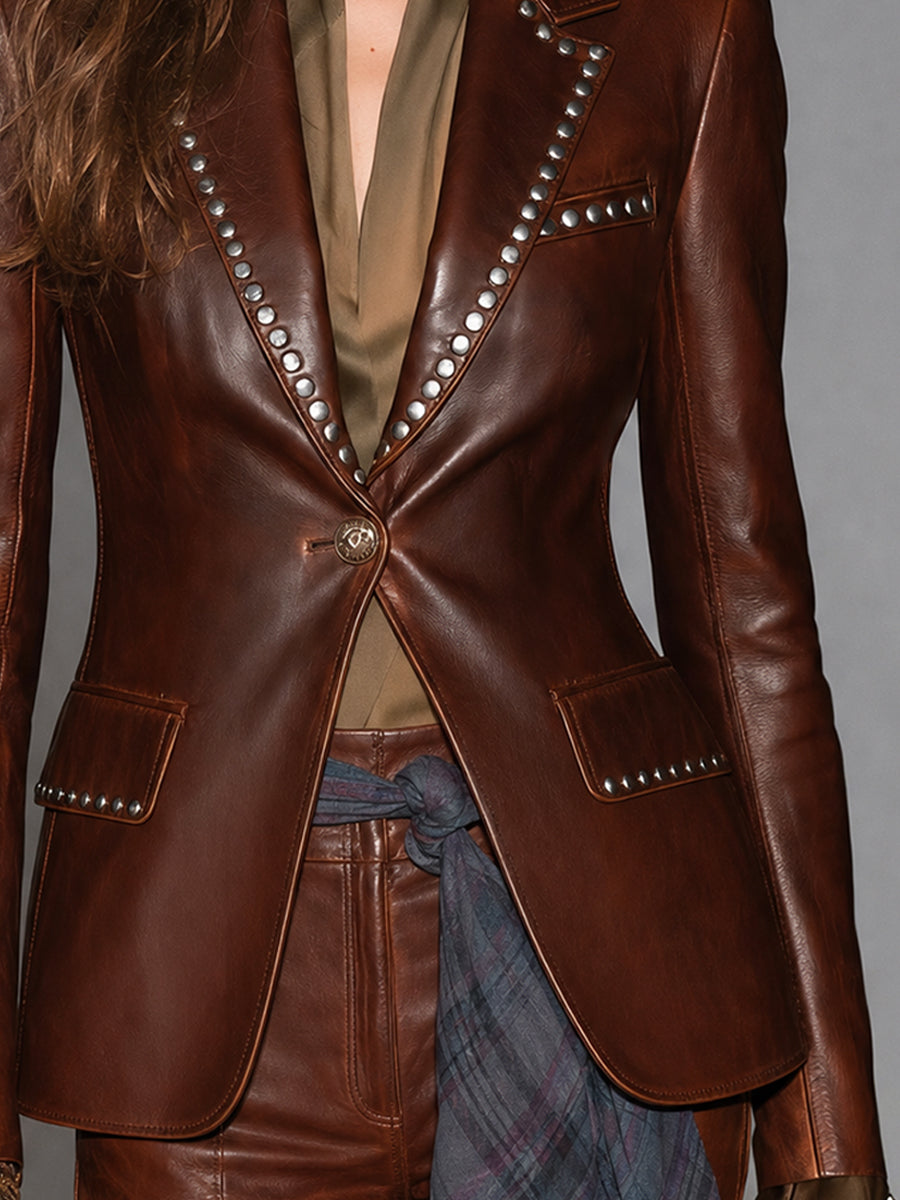Cordelia | Studded Tailored Blazer
