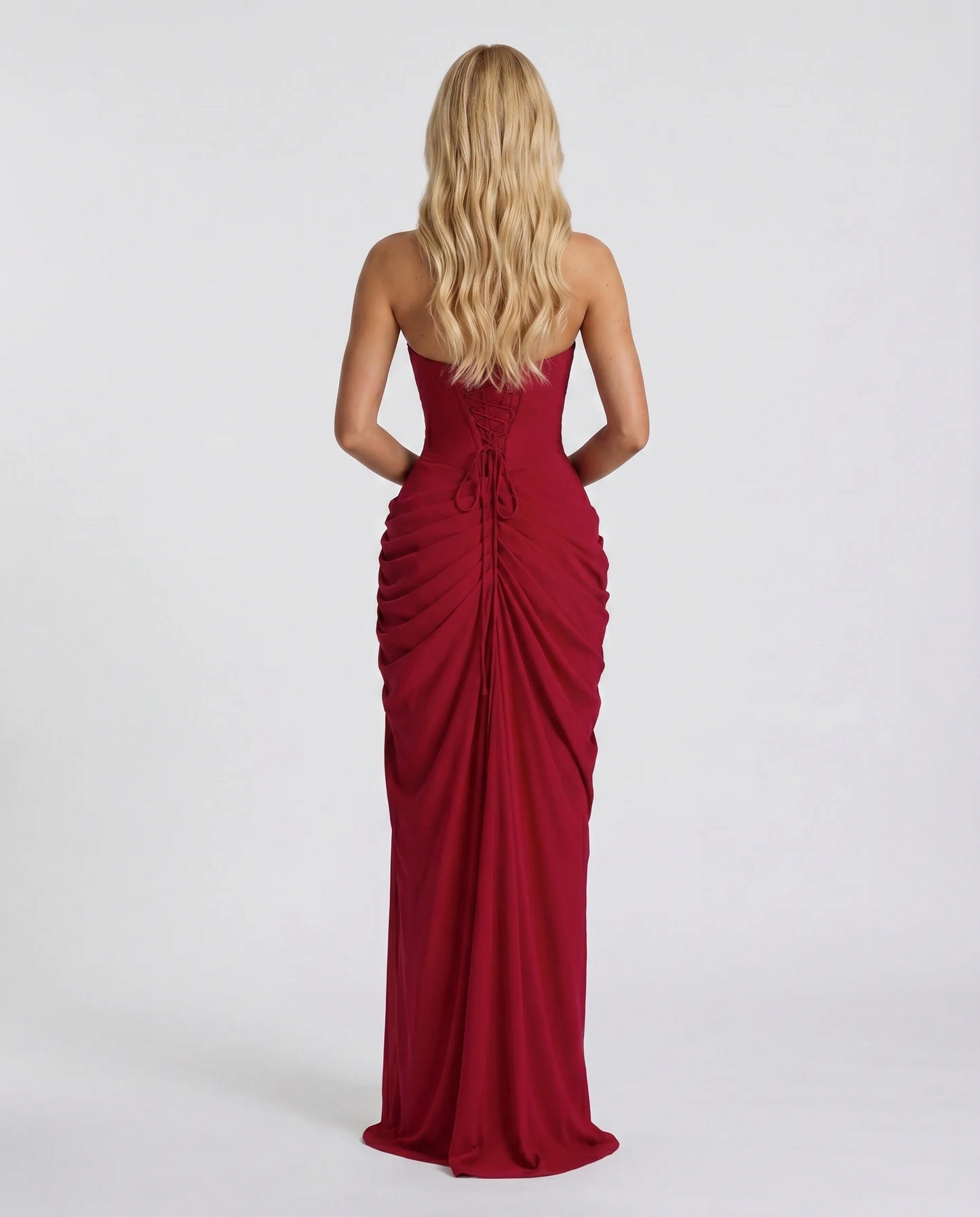 Ruched Maxi Dress Eva