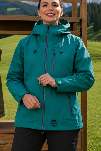 Marina | Hooded Waterproof Windproof Rain Jacket