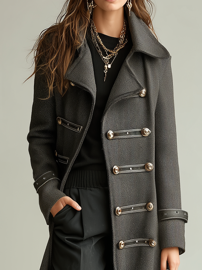 Aurelia | Military Longline Statement Coat