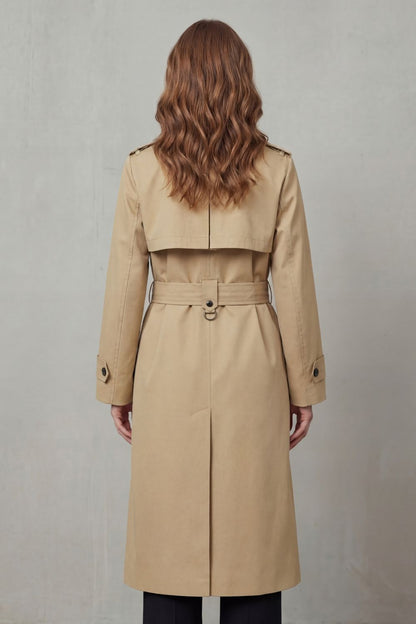 Hadley | Trench-coat croisé et ceinturé