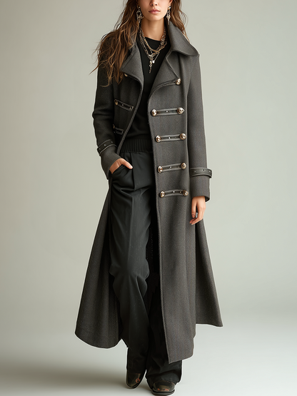 Aurelia | Military Longline Statement Coat