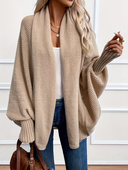 Seraphina | Waterfall Shawl Collar Cardigan