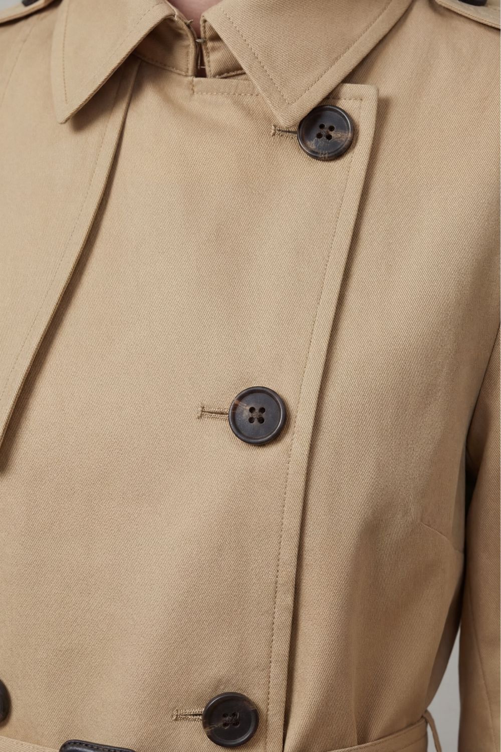 Hadley | Trench-coat croisé et ceinturé