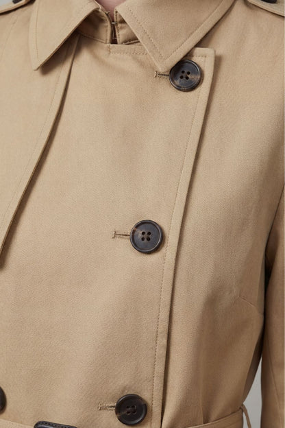 Hadley | Trench-coat croisé et ceinturé