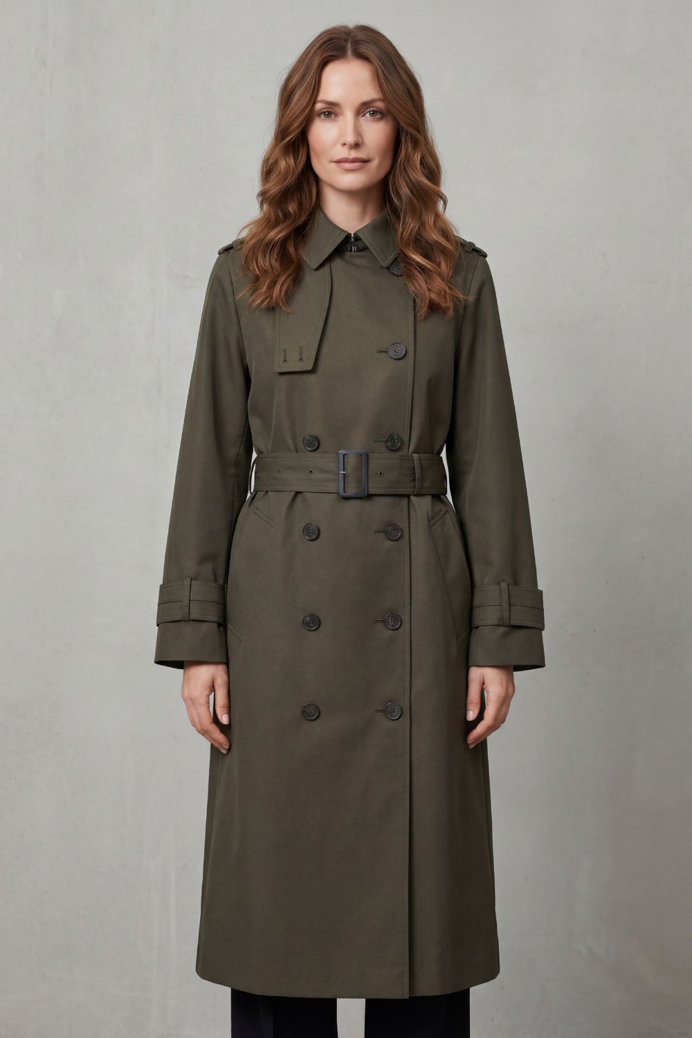 Hadley | Trench-coat croisé et ceinturé