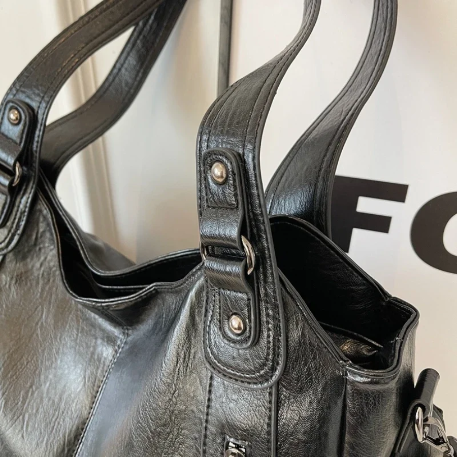 Amber Suede Shoulder Bag
