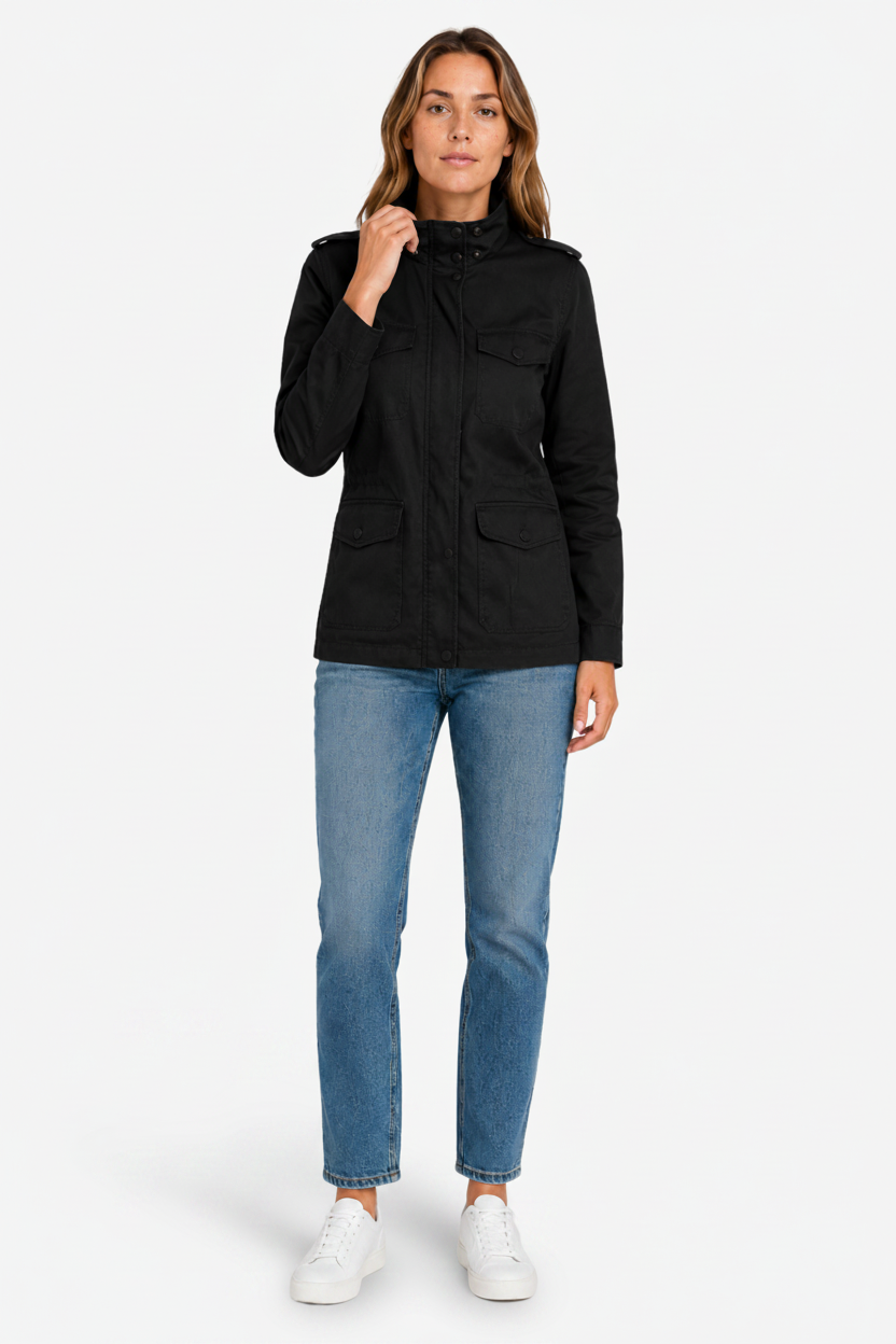 Amelia | Multi Pocket Utility Jacket