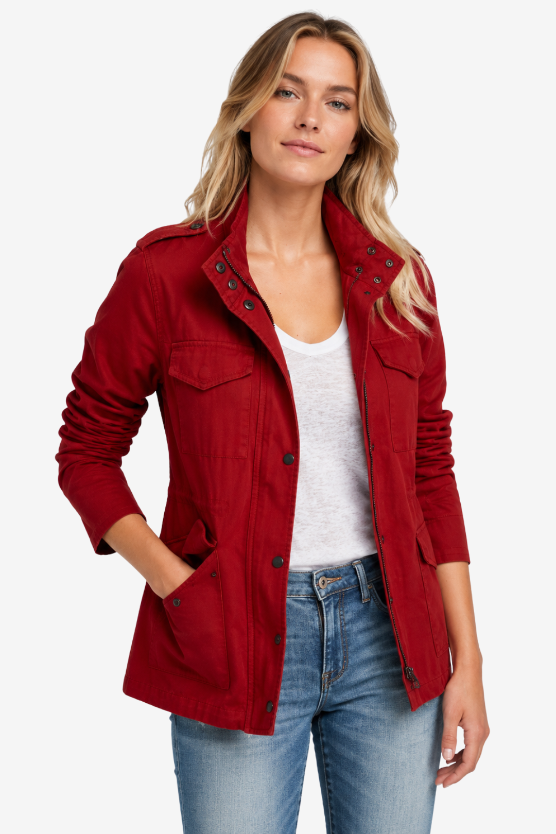 Amelia | Multi Pocket Utility Jacket
