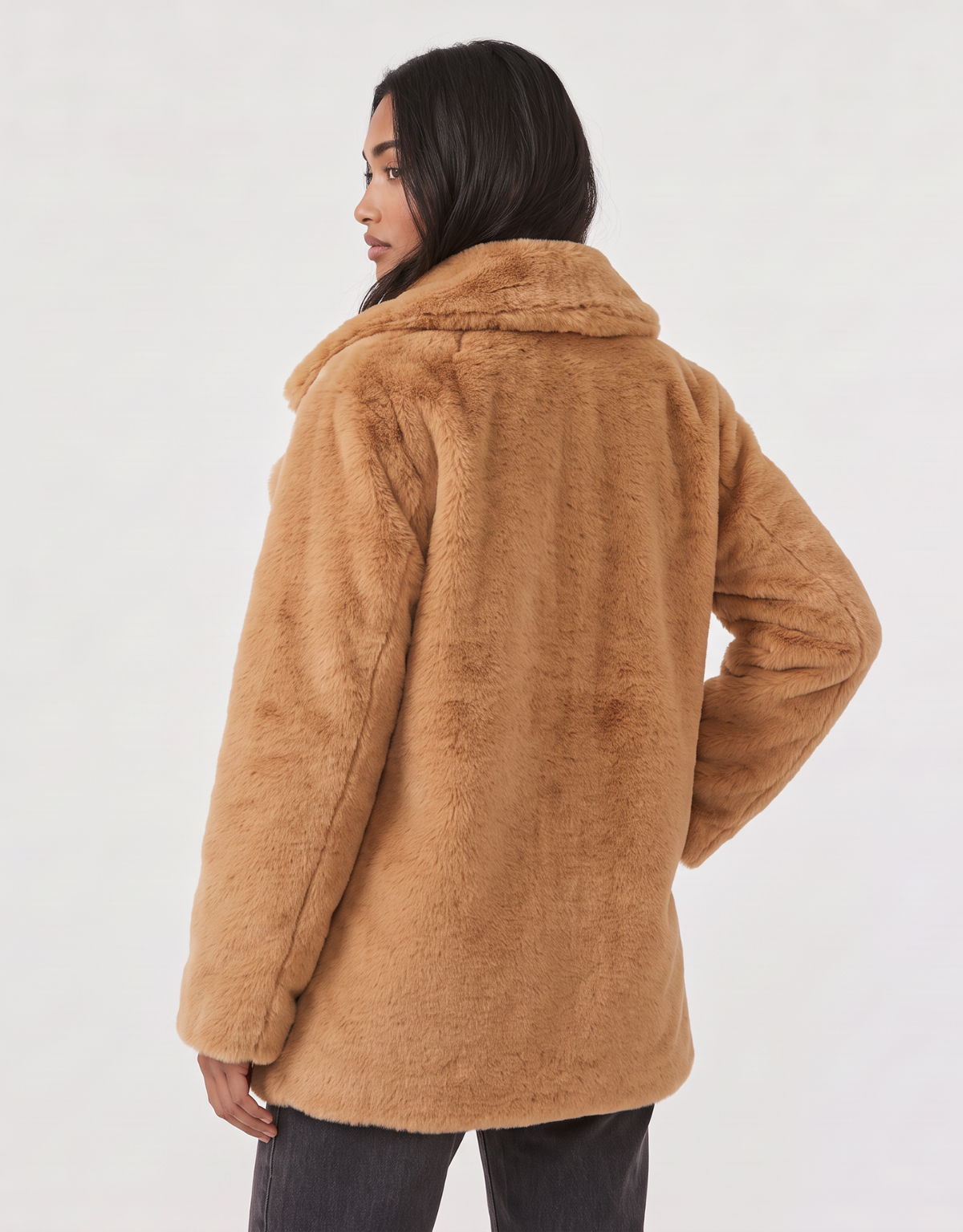 Amelia | Oversized Faux Fur Jacket