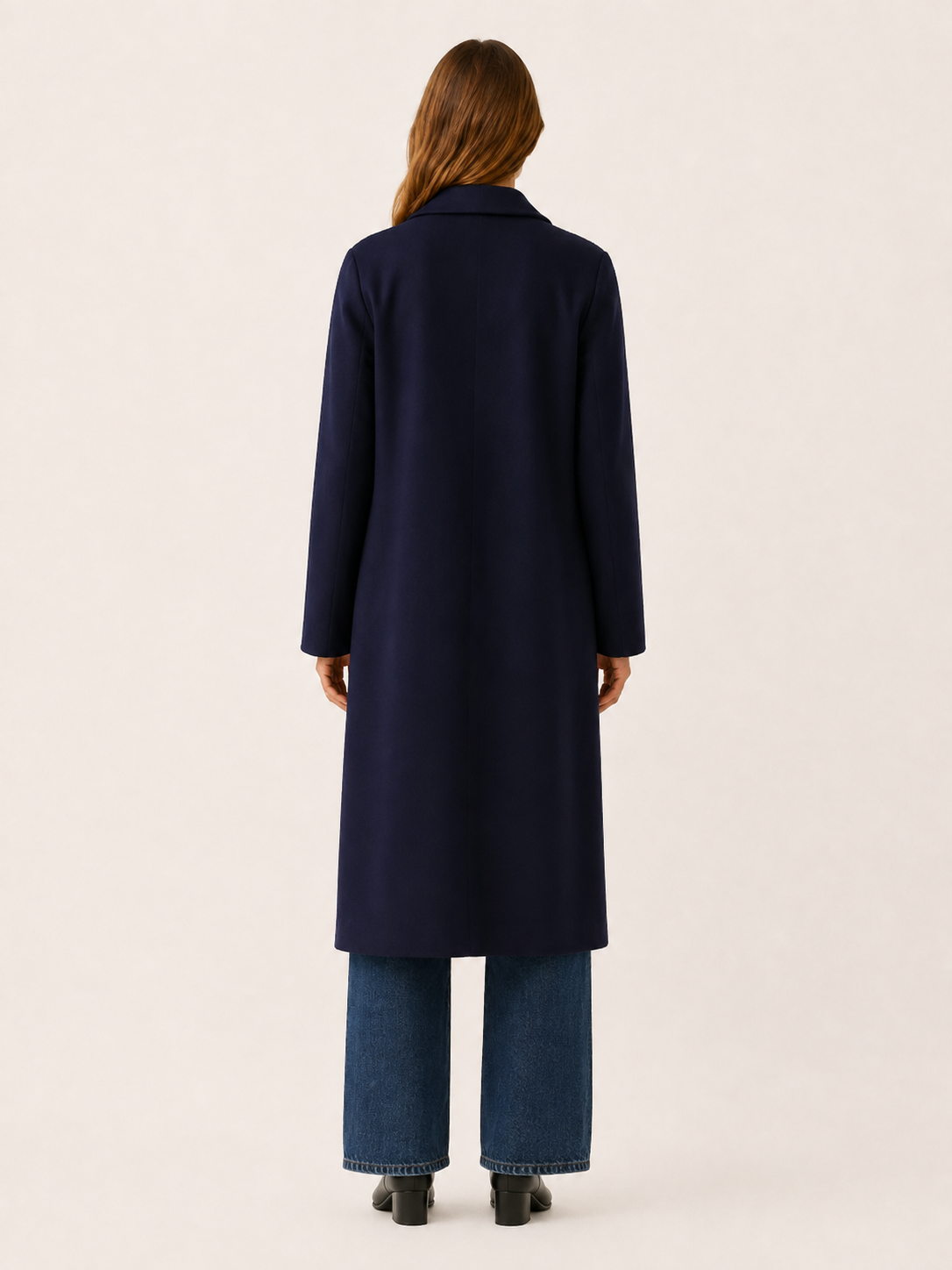 Ariana | Open Front Tailored Longline Coat