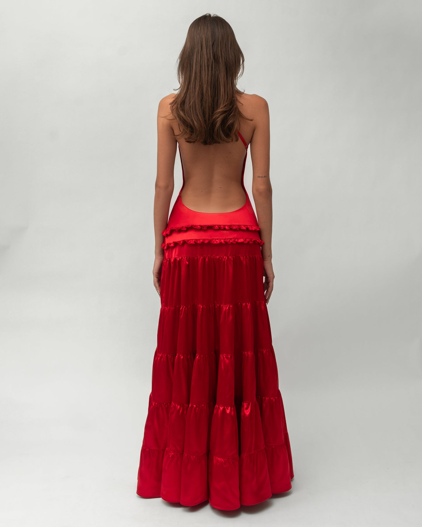 Athena Halter Neck Maxi Dress