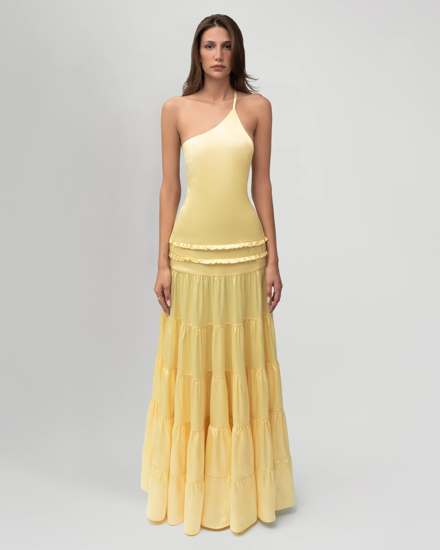 Athena Halter Neck Maxi Dress