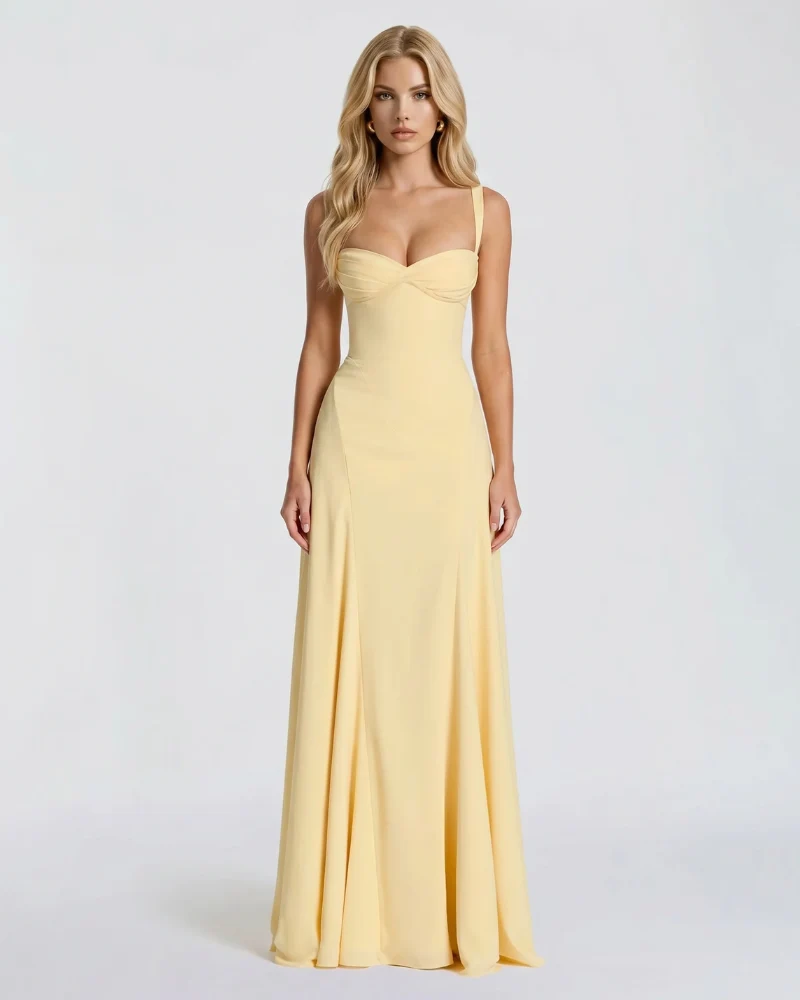 Ava Corset Maxi Dress