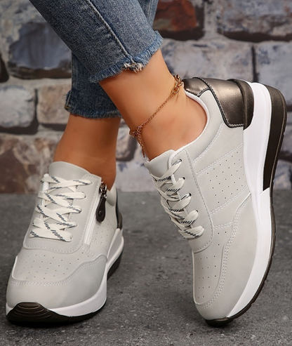 Avalance | Orthopedic Side Zip Cushioned Walking Shoes