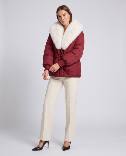 Beatrice | Faux Fur Collar Puffer Jacket