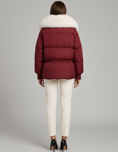 Beatrice | Faux Fur Collar Puffer Jacket