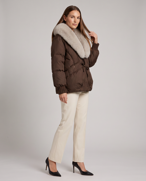 Beatrice | Faux Fur Collar Puffer Jacket