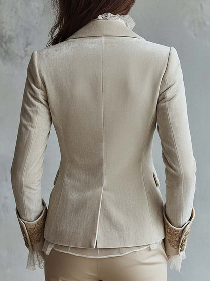 Beatrix | Embroidered Tailored Blazer