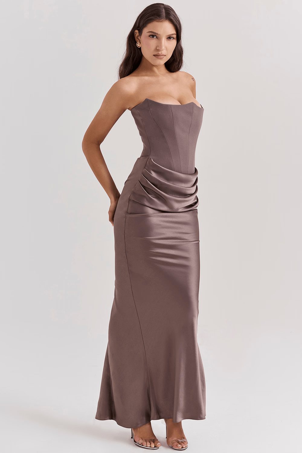 Bella Strapless Maxi Dress