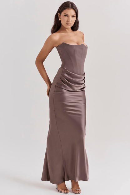 Bella Strapless Maxi Dress