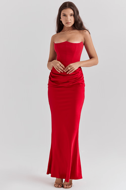 Bella Strapless Maxi Dress