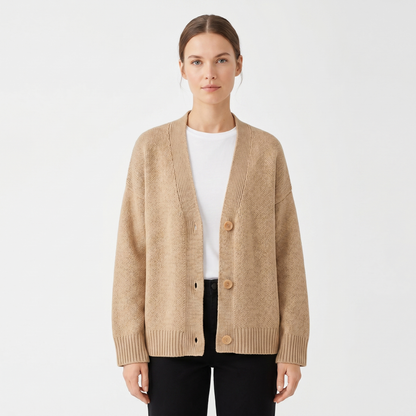 Briar | Oversized Button-Front Cardigan