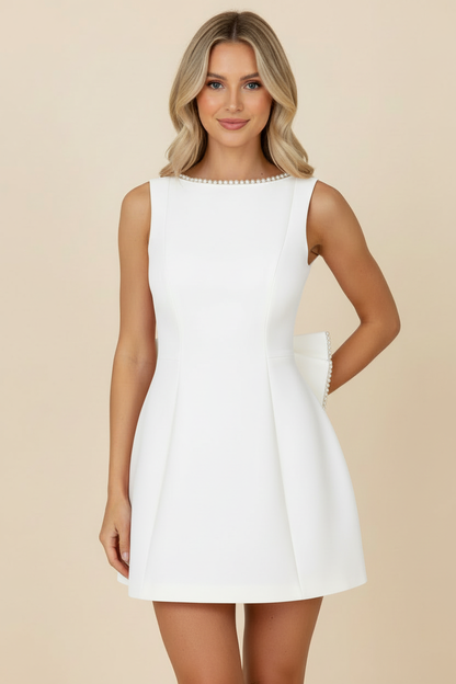 Briella Bow Mini Dress
