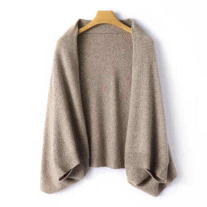 Cascade | Oversized Batwing Knit Shawl