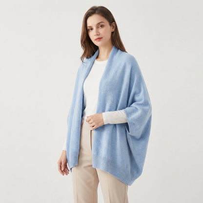 Cascade | Oversized Batwing Knit Shawl