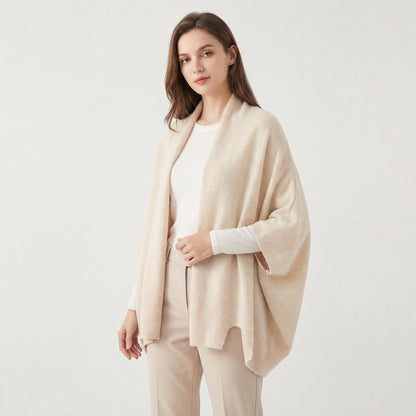 Cascade | Oversized Batwing Knit Shawl