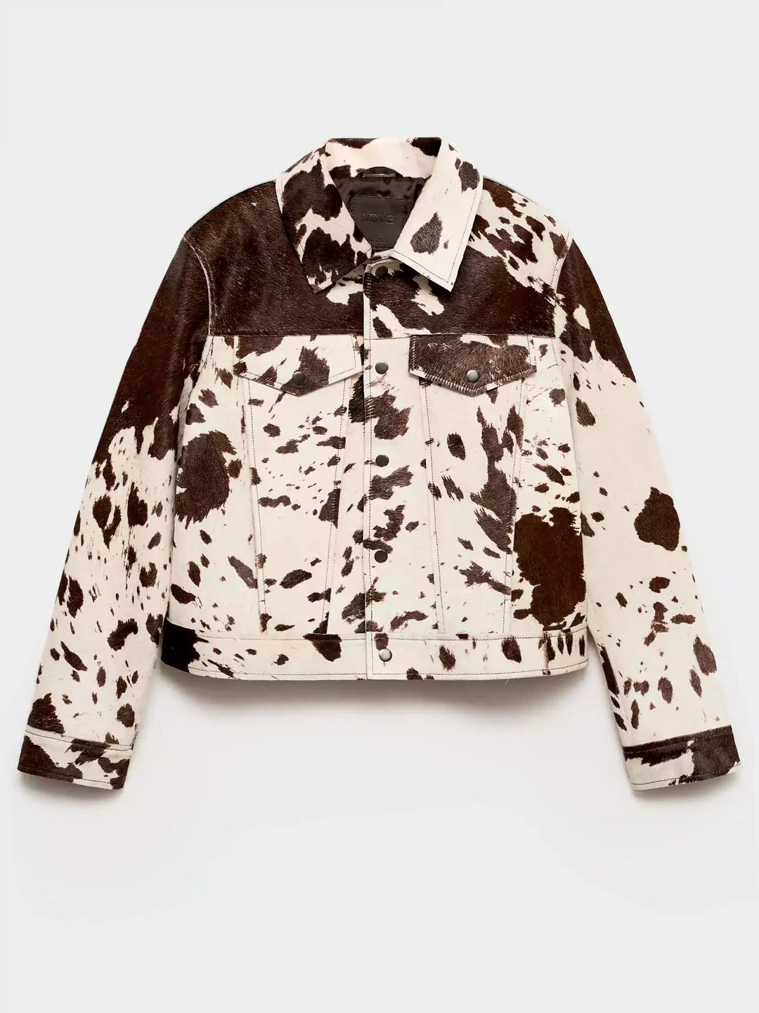 Cassidy | Cow Print Western Jacket
