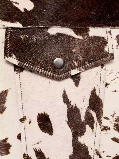 Cassidy | Cow Print Western Jacket