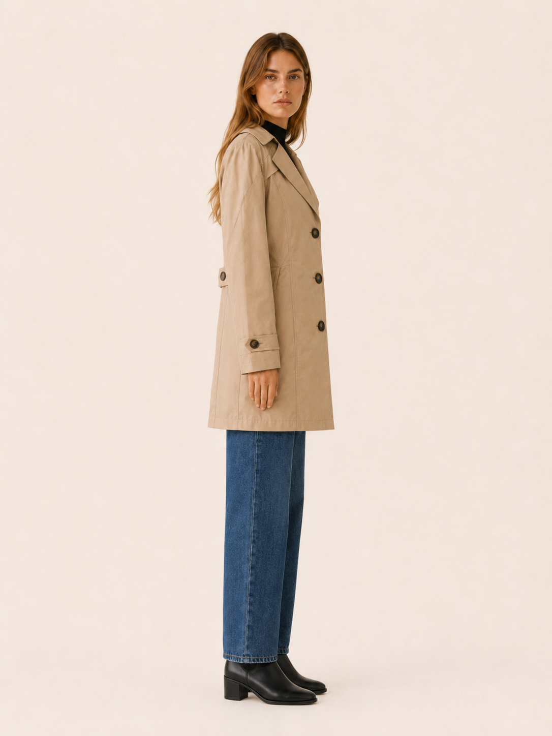 Colette | Tailored Single Breasted Trench Coat