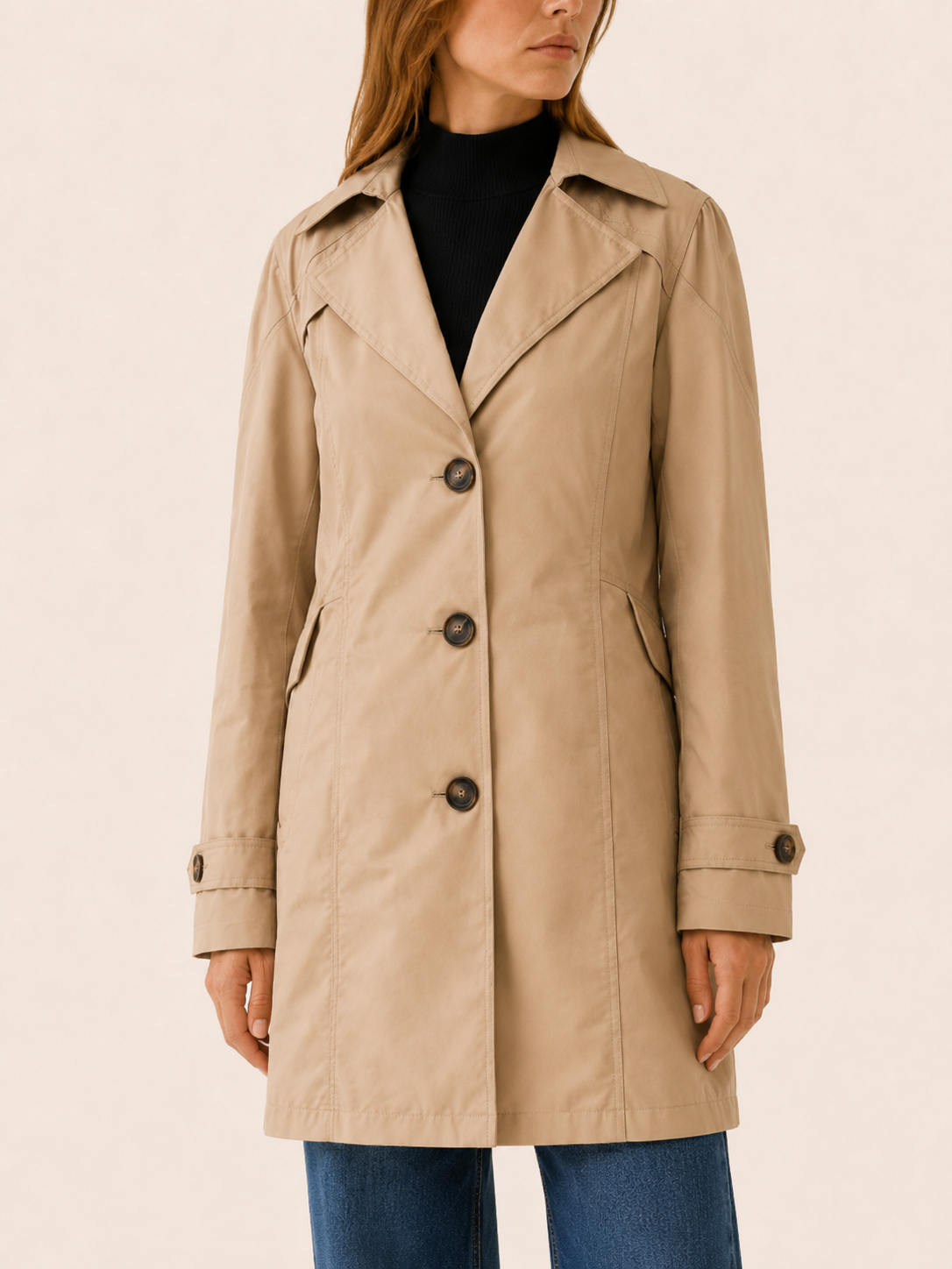 Colette | Tailored Single Breasted Trench Coat