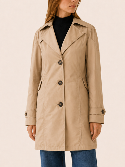 Colette | Tailored Single Breasted Trench Coat