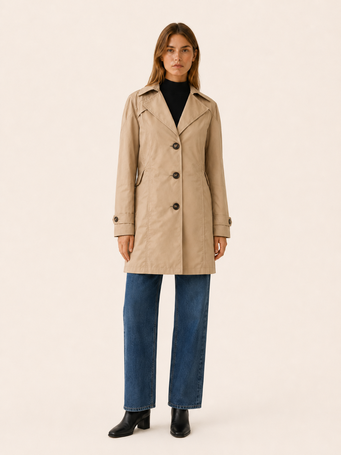 Colette | Tailored Single Breasted Trench Coat