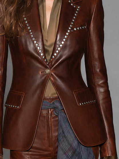 Cordelia | Studded Tailored Blazer
