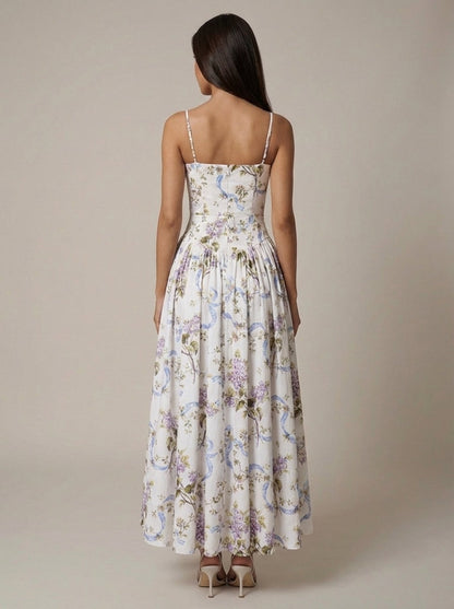 Cyske Floral Midi Dress