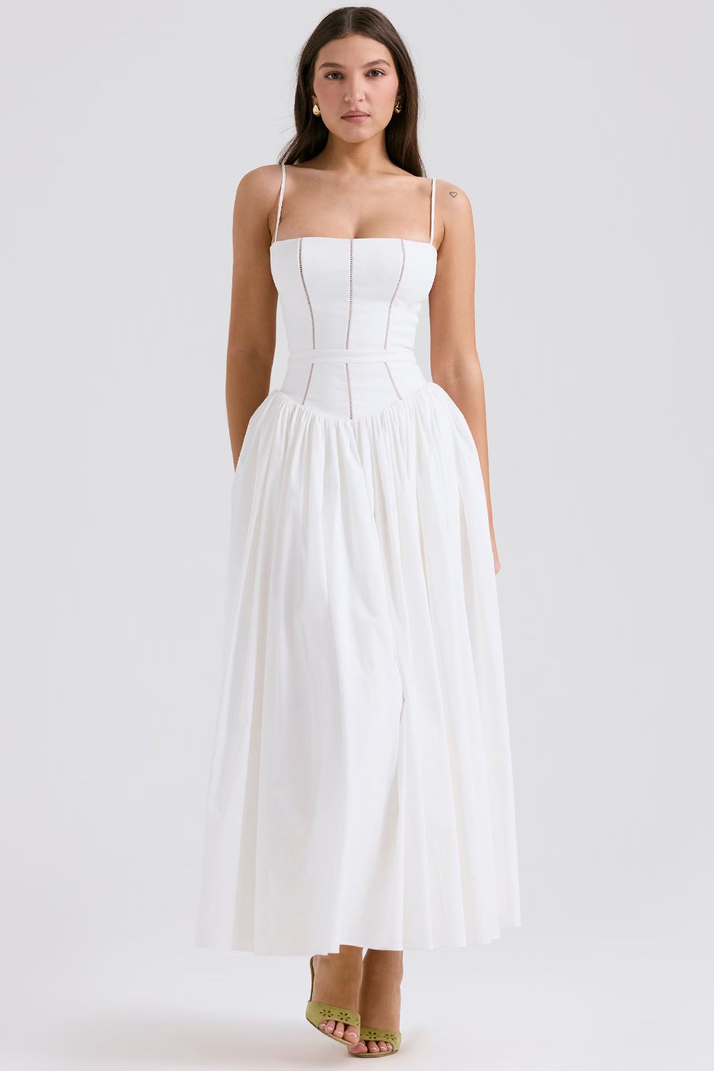 Cyske Floral Midi Dress