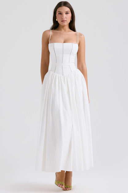 Cyske Floral Midi Dress
