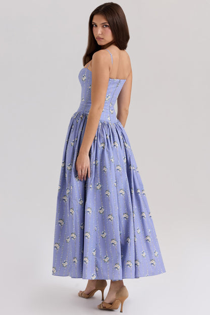 Cyske Floral Midi Dress