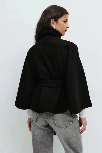 Elsie Belt Cape Jacket