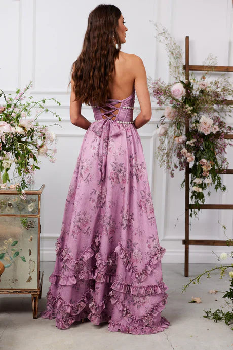 Giselle Ruffle Tiered Maxi Dress