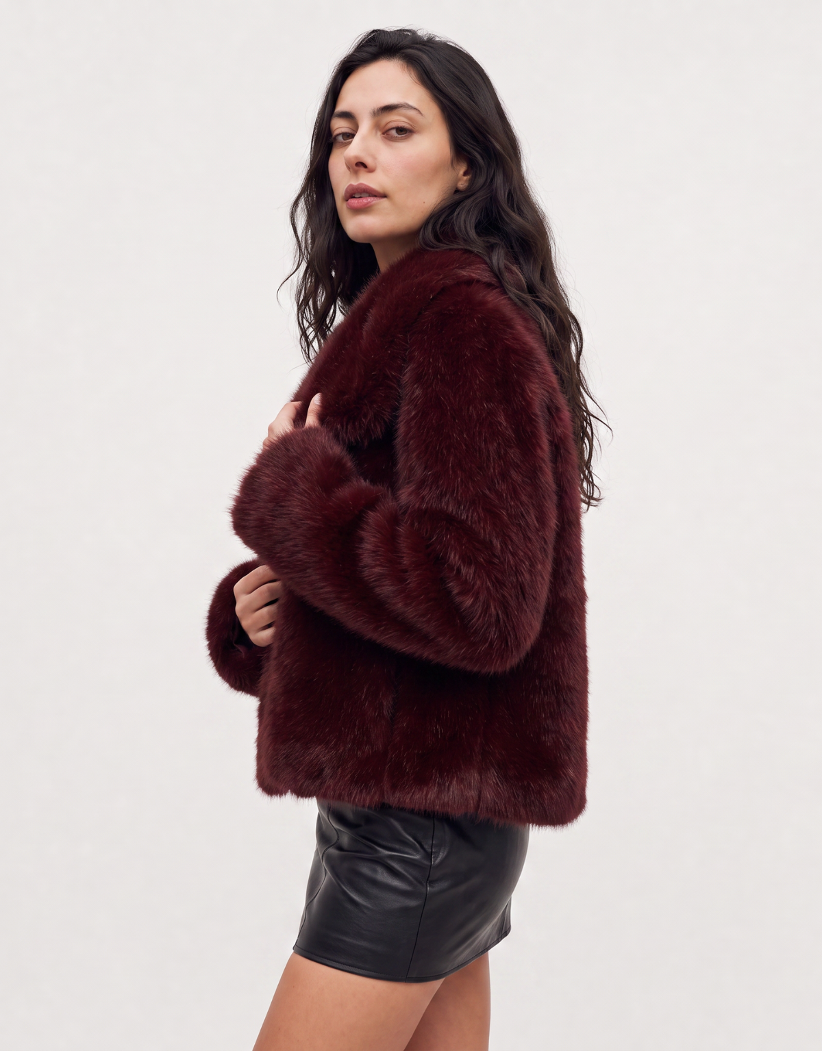 Isabella | Faux Fur Collar Jacket