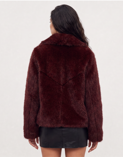 Isabella | Faux Fur Collar Jacket