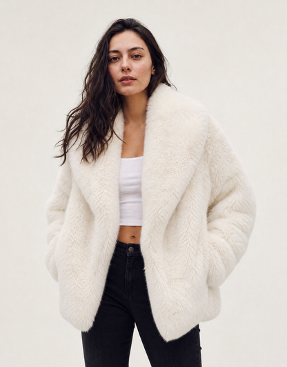 Isabella | Faux Fur Collar Jacket
