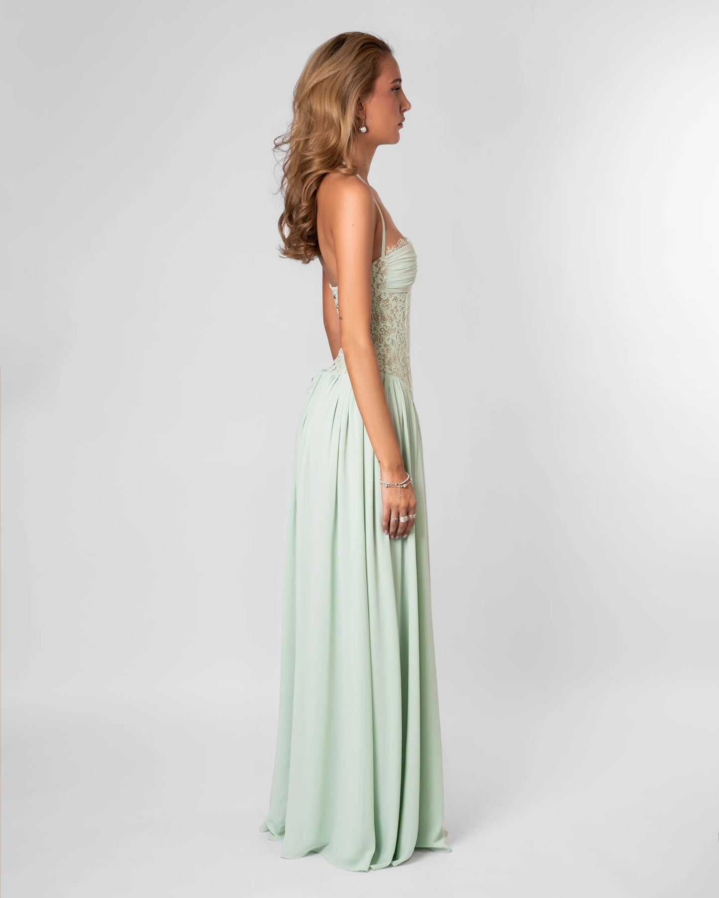 Isabella Lace Maxi Dress