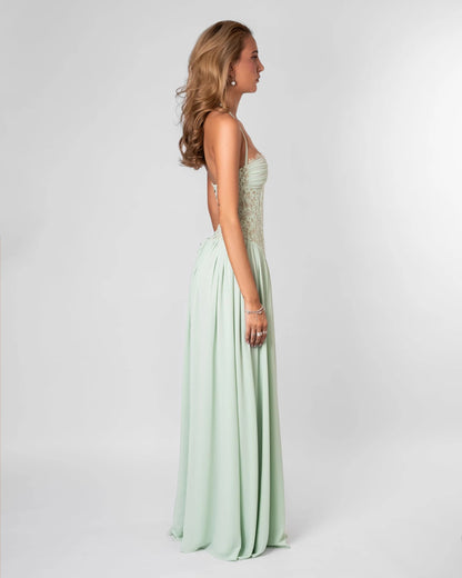 Isabella Lace Maxi Dress